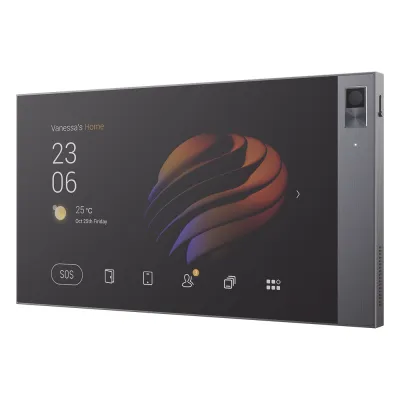 Pantalla táctil Hub controlador integrable con sistemas de automatización compatible con múltiples marcas. Conexión Wifi y Ethernet
