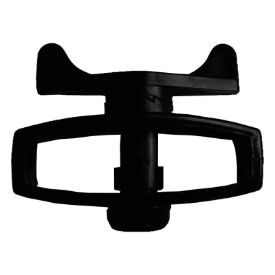 Tensor Mecánico Negro para Cercos Eléctricos / Material POM Grado Industrial / Sin Herramientas / Anti-Herrumbre y UV / Alta Resistencia a Tracción