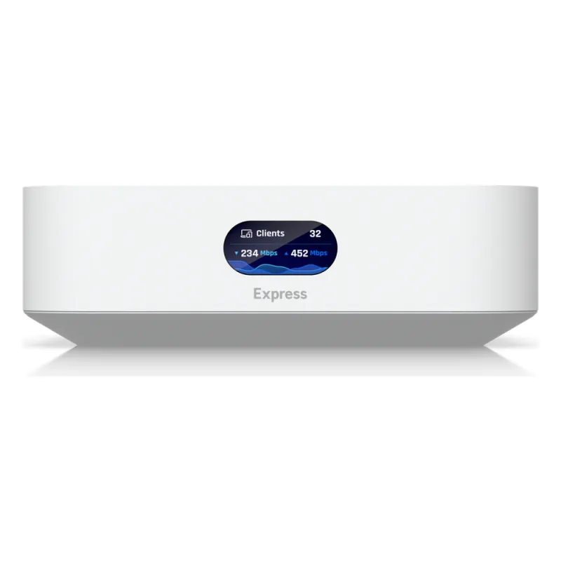 UniFi Express UX Cloud Gateway Compacto con WiFi 6, Ejecuta UniFi Network, Alimenta una Red Completa o Funciona como Punto de Acceso