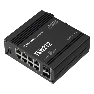 Switch Industrial Administrable L2, 8 puertos GE + 2 SFP, Soporta Profinet