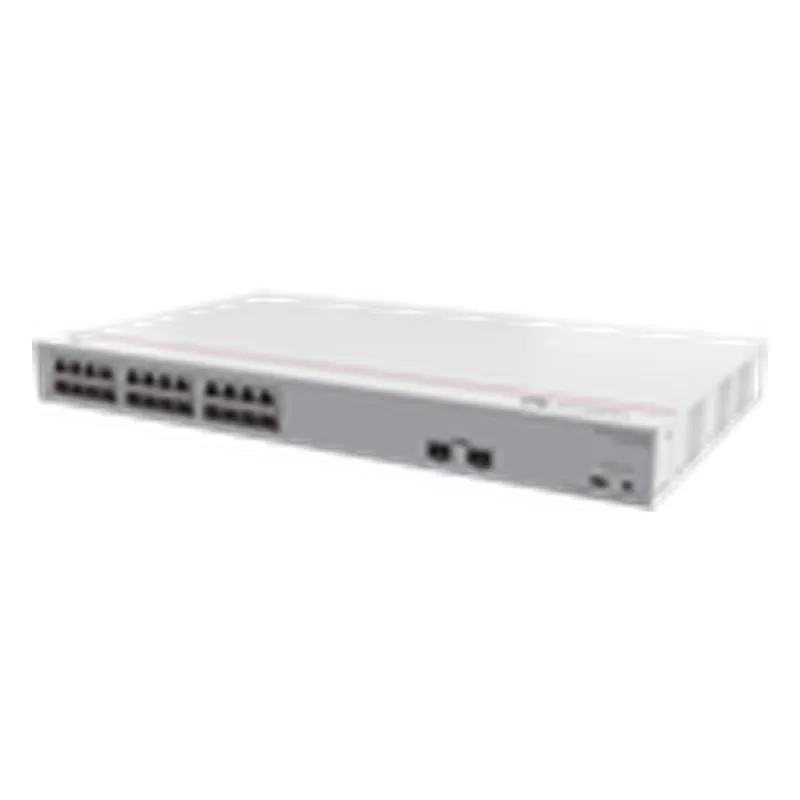 Switch Gigabit No Administrable PoE / 24 puertos 10/100/1000 Mbps (PoE) / 2 Puertos SFP Uplink / 124W