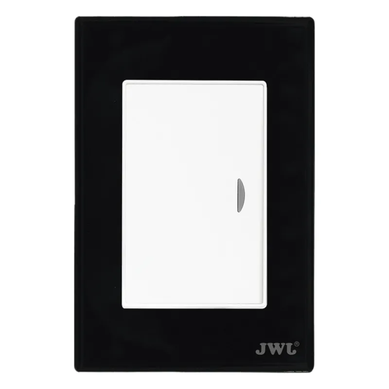 Apagador Sencillo de 10 A/ 127 Vca ~ 60 Hz / Carcasa Negra.