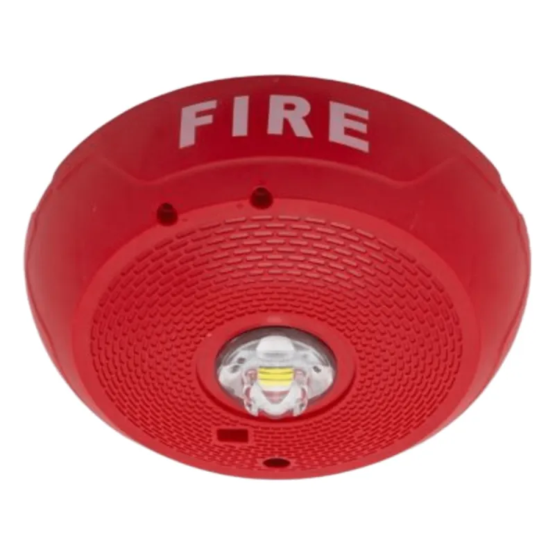 Lámpara estroboscópica LED para techo, sin bocina, candela seleccionable, color rojo, compatible con SpectrAlert
