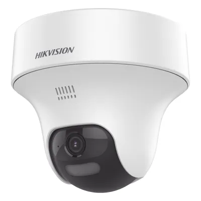 [Audio Bidireccional + Dual Light + ColorVu] PT TURBOHD 2 Megapixel (1080p) / Lente 3.6 mm / 25 mts IR EXIR + 20 mts Luz Blanca / Micrófono y Bocina Integrado / Interior / Plastico / dWDR