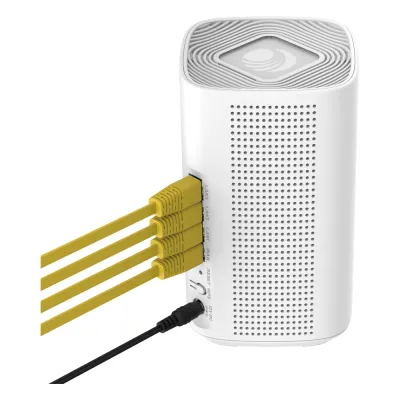 Router Home Mesh RV22 Ideal para Soluciones Residenciales / Doble Banda (2.4 y 5 GHz) / Wi-Fi 6 / Capacidad de: 2.5 Gbps (5 GHz), 600 Mbps (2.4 GHz) / Gestión vía Software para Administrador y Usuario Final desde la nube cnMaestro