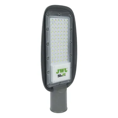 Luminaria LED de 150 W/ 100 - 265 V CA ~50/60 Hz / Fotocelda / Color Blanco/ Dimensiones 525 x 215 x 78 mm / Ángulo de Luz 135°.