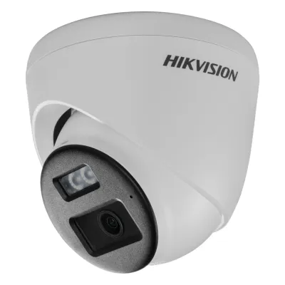 [Audio Bidireccional + Dual Light + ColorVu] Turret TURBOHD 2 Megapixel (1080p) / Lente 2.8 mm / 40 mts IR EXIR + 40 mts Luz Blanca / Micrófono y Bocina Integrado / Exterior IP67 / dWDR