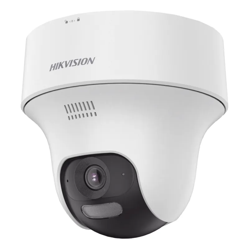 Turret PT IP 2 Megapixel / Lente 2.8 mm / Dual Light (20 mts IR + 15 mts Luz Blanca) / Wi-Fi / IP54 / dWDR / H.265 / Audio Bidireccional (Micrófono y Bocina) / Micro SD