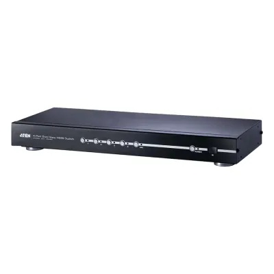 Switch HDMI de 4 puertos con salida dual