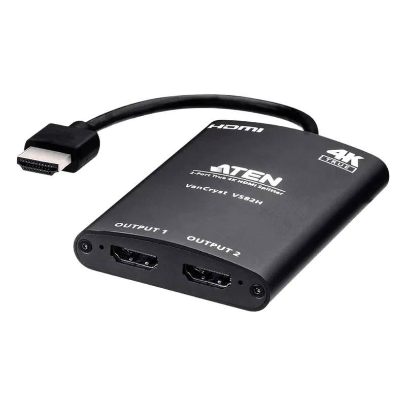 Distribuidor HDMI True 4K de 2 puertos