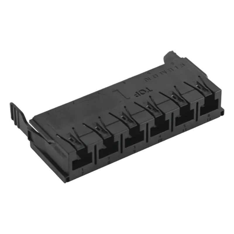 Copper, Adapter Plate, Lightverse Combo, Empty, UTP, 6 Port, Black