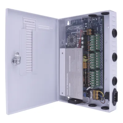 Fuente PREMIUM / 11-15 V / 18 canales / 30 A / Alta tecnología en seguridad / Doble ventilador / Hasta 1.85 Amperes por Salida / Filtro de Ruido por canal / Diseño de alta gama.