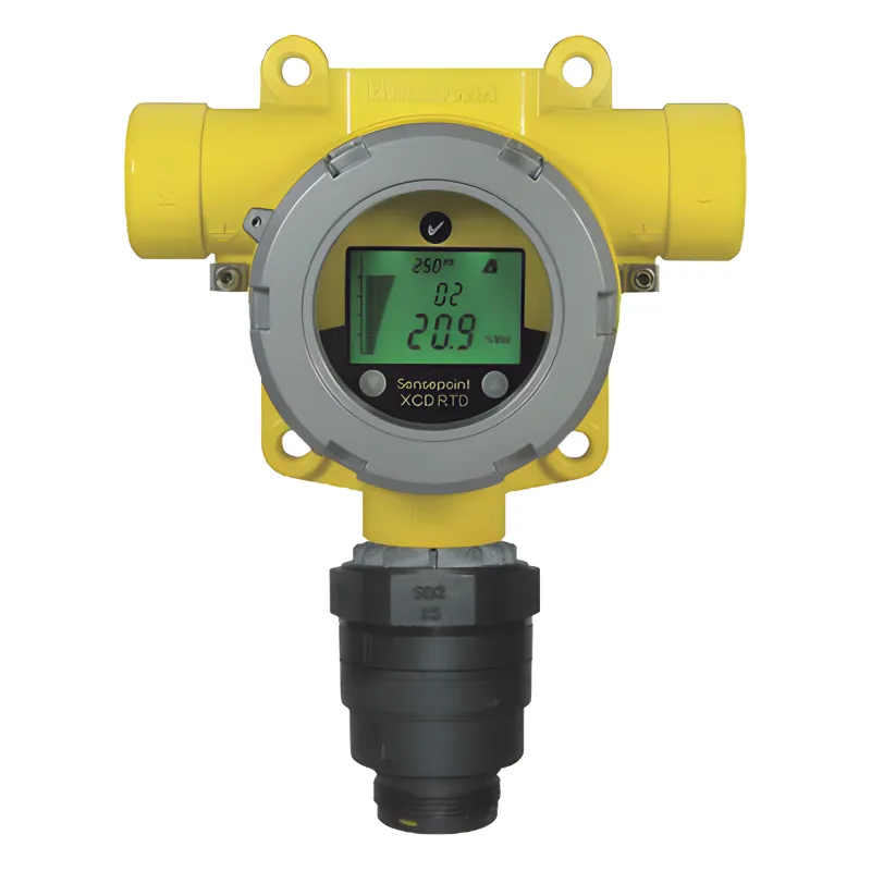 Detector de gas fijo remoto con sensor de oxígeno 0 a 25%, carcasa de aluminio, para áreas Clase I División 2, serie Sensepoint XCD RTD