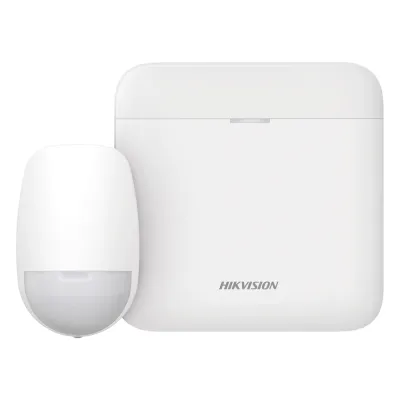(AX PRO) KIT de Alarma AX PRO / Incluye: 1 Hub con batería de respaldo / 1 Sensor PIR / Wi-Fi / Compatible con Hik-Connect P2P