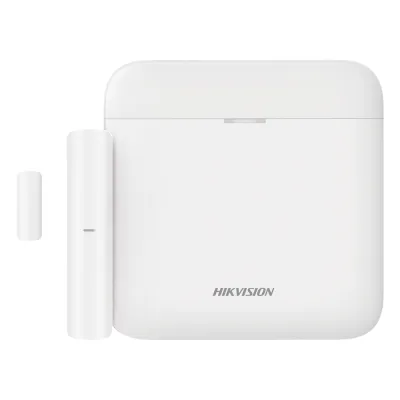 (AX PRO) KIT de Alarma AX PRO / Incluye: 1 Hub con batería de respaldo / 1 Contacto Magnético / Wi-Fi / Compatible con Hik-Connect P2P