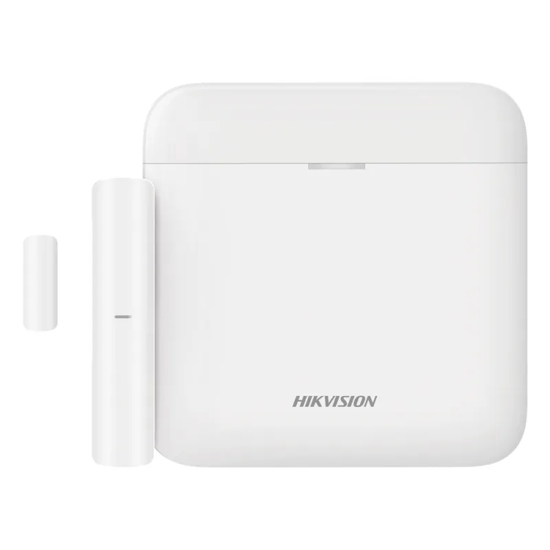 (AX PRO) KIT de Alarma AX PRO / Incluye: 1 Hub con batería de respaldo / 1 Contacto Magnético / Wi-Fi / Compatible con Hik-Connect P2P