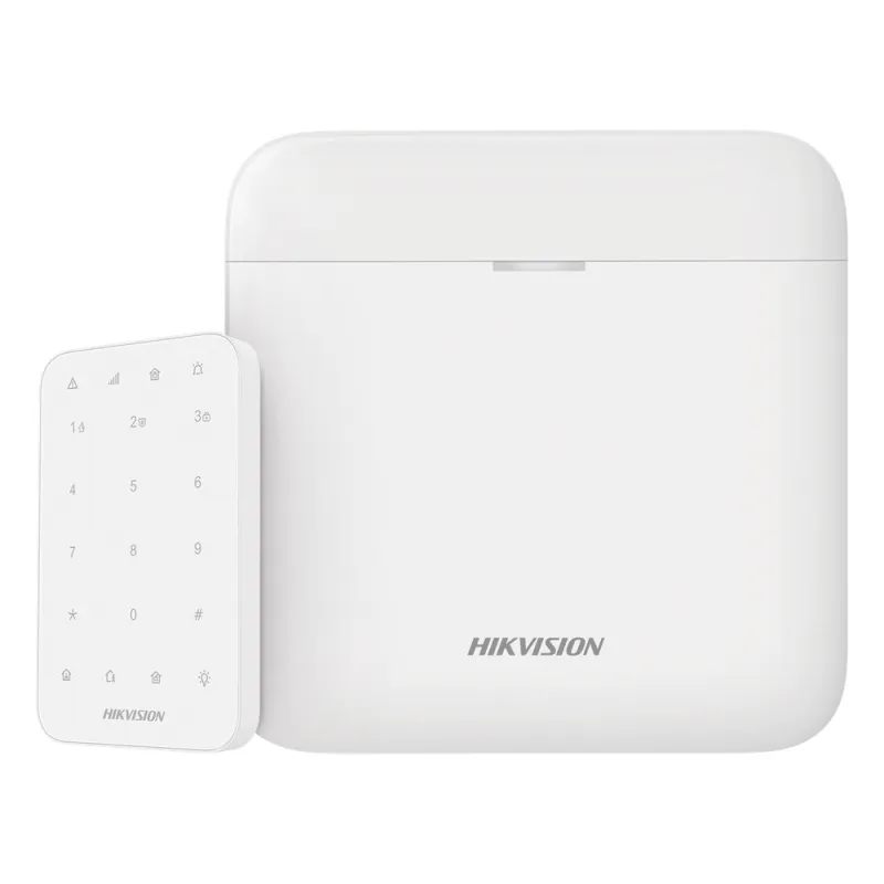 (AX PRO) KIT de Alarma AX PRO / Incluye: 1 Hub con batería de respaldo / 1 Teclado / Wi-Fi / Compatible con Hik-Connect P2P