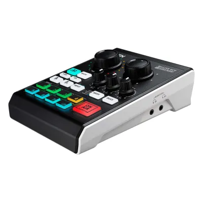 Mezclador de audio para pódcast con IA | MicLIVE™ de 6 canales