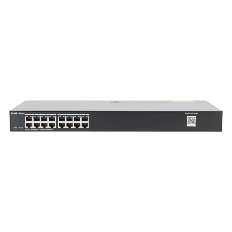 Switch Administrable 16 puertos Gigabit, gestión gratuita desde la nube