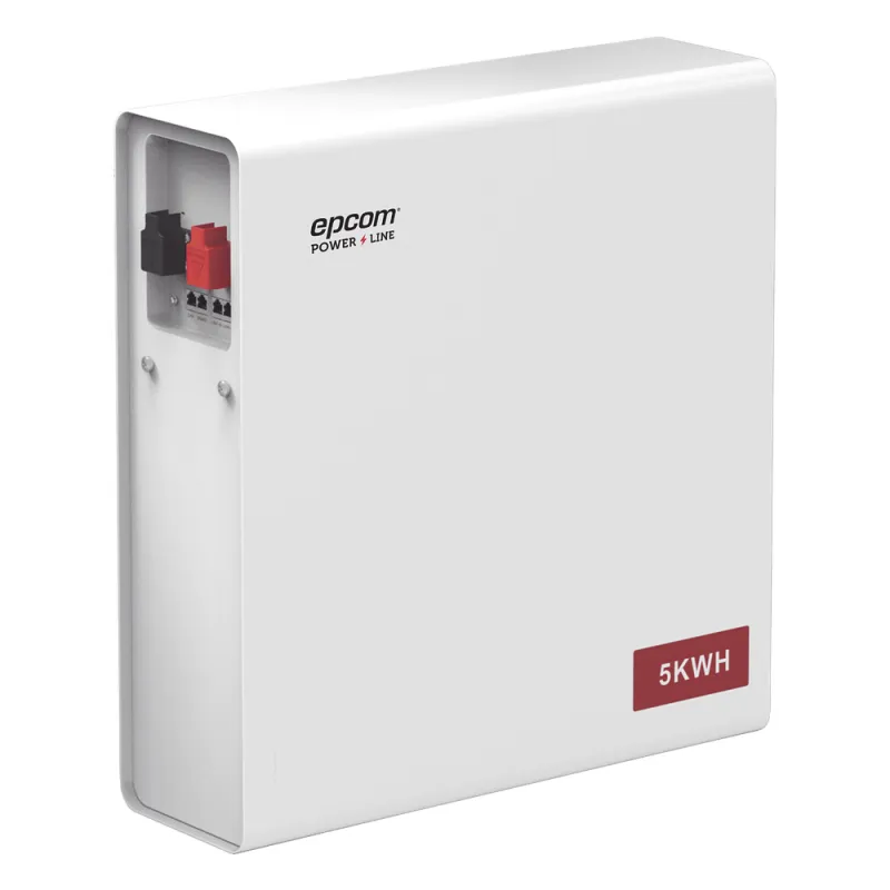 Batería de Litio LiFePO4 / 51.2 Vcc / 100 Ah / 5 kWh / Exterior / Instalación en Pared