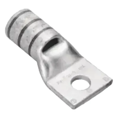 Terminal de Compresión de Ojillo para Tornillo 1/4 y Cable 2 AWG.