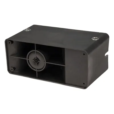 Alarma de reversa vehicular con montaje universal, 12-24 Vcc, 117 dBA
