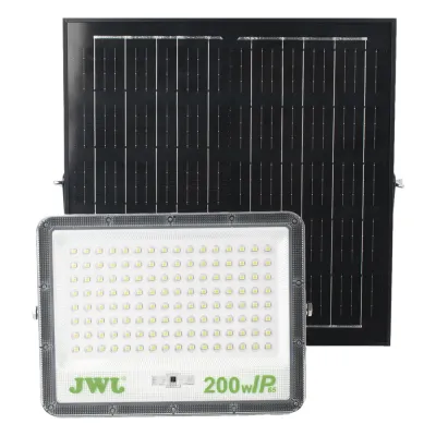 Reflector de 200 W con Panel Solar / Batería 3.2 V CD / T.C.C. 6 500 K / IP65.