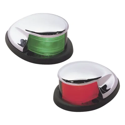 Set Luces Laterales Cromadas / USCG 2nm /