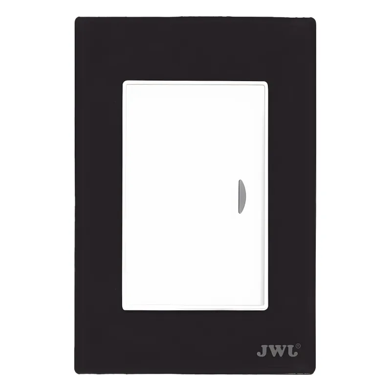 Apagador Escalera Sencillo de 10 A/ 127 V CA ~ 60 Hz / Placa Negra.
