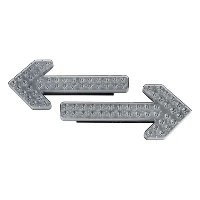 Flechas directoras de tráfico LED de 24 Pulgadas en color ámbar con 240 LED