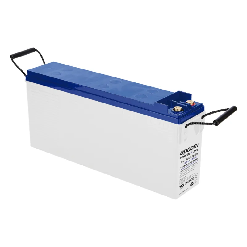 Batería AGM-VRLA Ciclo Profundo / 12 Vcc / 100 Ah (10 h) / Terminal M8 / Carcasa Ignífuga UL94-V0 / Baja Autodescarga / 1620 A Cortocircuito