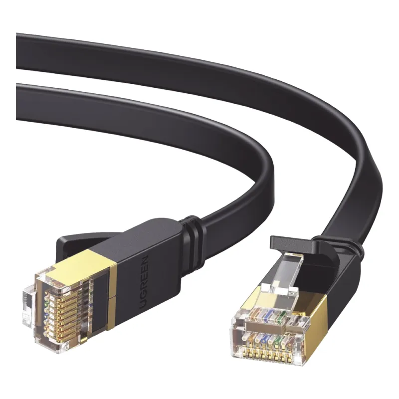 Cable Ethernet Plano Cat7 U/FTP 10 Gigabit 600MHz 2 Metros (6.56 Pies)