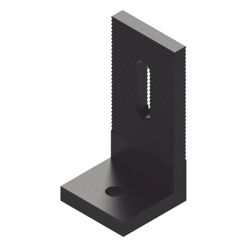 Soporte L para para montajes de paneles solares