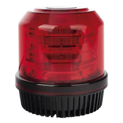Burbuja brillante de 12 LEDs, color rojo, montaje fijo