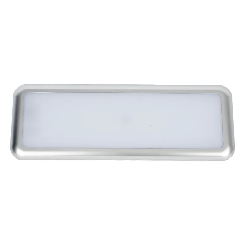 Luz LED Rectangular para interiores, 48 LED, 12-24 Vcd, 1392 lúmenes