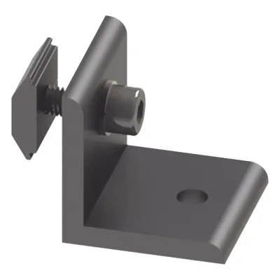 Grupo Conector L de Aluminio Anodizado 6005-T5