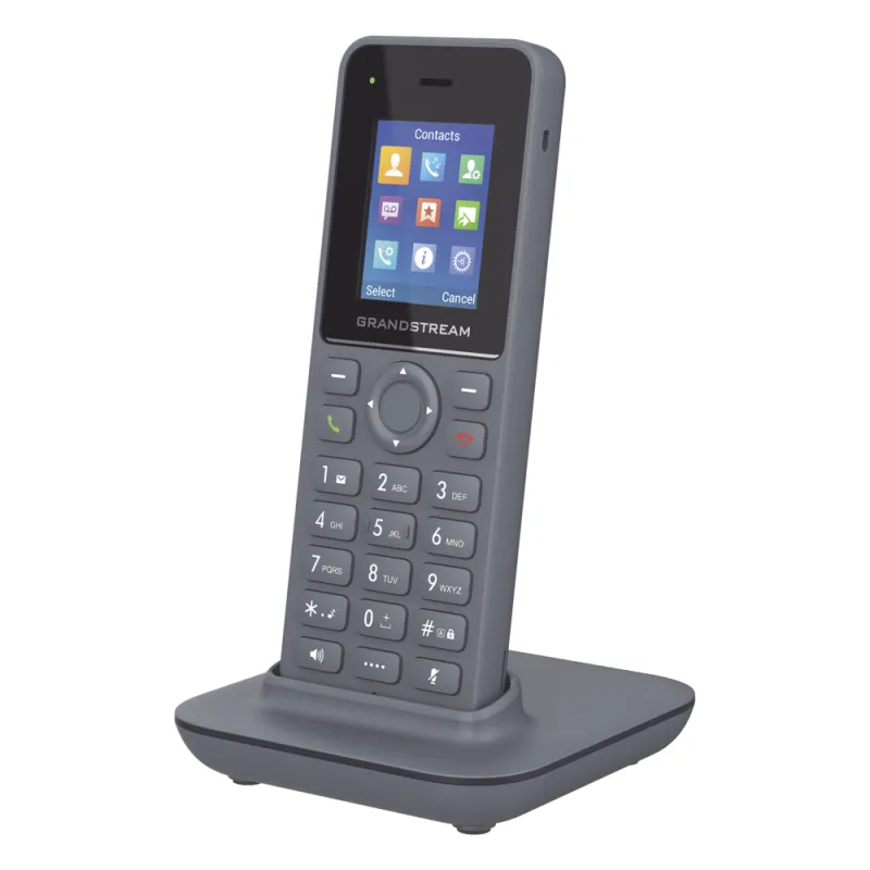 Teléfono Inalámbrico DECT HD, Hasta 20 cuentas SIP por sistema, Conferencia de audio de 3 vías, Audio HD