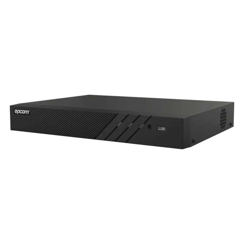 DVR 16 Canales TURBOHD + 8 Canales IP / 5 Megapixel Lite - 3K Lite / Audio Bidireccional por Coaxitron / Reconocimiento Facial / ACUSENSE (Evita falsas alarmas) / 1 Bahía de Disco Duro / Salida de Video en Full HD