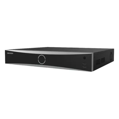 [Acusearch] NVR 12 Megapixel (4K) / 16 canales IP / AcuSense (Evita Falsas Alarmas) / Reconocimiento Facial / 4 Bahías de Disco Duro / HDMI en 4K / Alarmas I/O