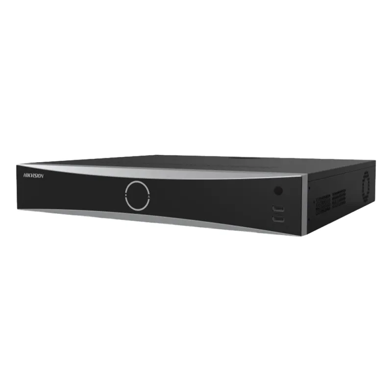 [Acusearch] NVR 12 Megapixel (4K) / 16 canales IP / AcuSense (Evita Falsas Alarmas) / Reconocimiento Facial / 4 Bahías de Disco Duro / HDMI en 4K / Alarmas I/O