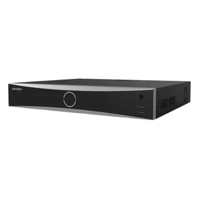 [Acusearch] NVR 12 Megapixel (4K) / 32 canales IP / AcuSense (Evita Falsas Alarmas) / Reconocimiento Facial / 4 Bahías de Disco Duro / HDMI en 4K / Alarmas I/O