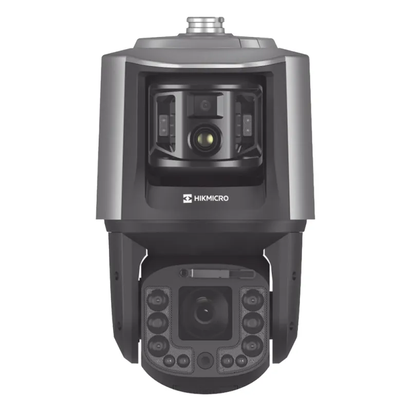 [TandemVu] Domo PTZ IP 4 Megapixel con 40X Zoom con Cámara Optica Fija de 4 Megapixel Cámara Térmica 256 x 192 con Lente 9.7 mm / Protección perimetral