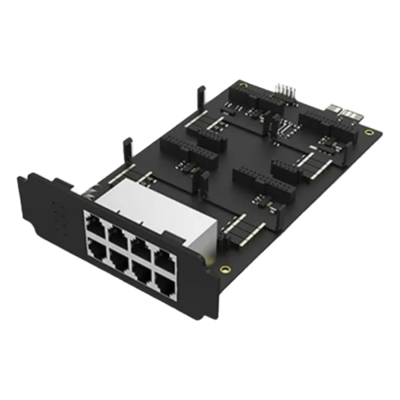 Placa de Expansión para PBX Yeastar / 8 Puertos RJ11 y 4 Slots Modulares / Compatible P560 y P570