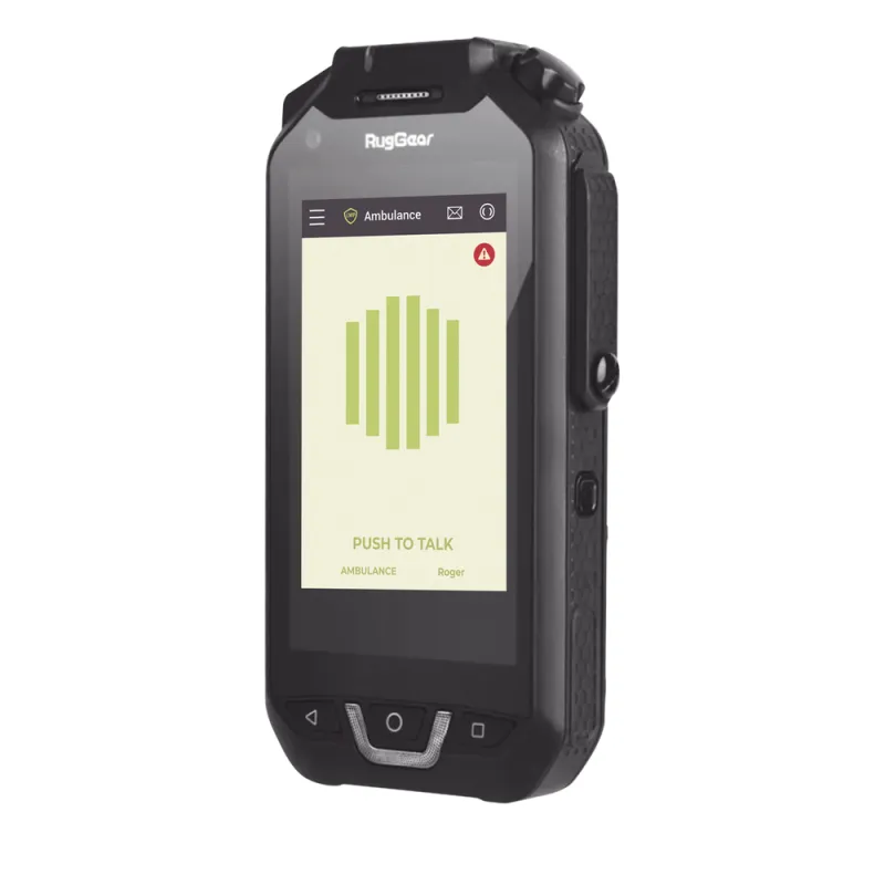 Kit Radio PoC LTE RugGear RG750 con Licencia TASSTA SMART GRATIS Primer Año
