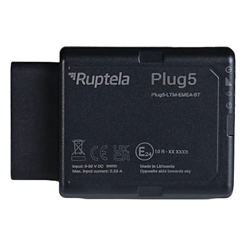 Localizador y Rastreador Vehicular GPS Avanzado Plug & Play / LTE Cat4 y LTE-M con Respaldo 2G / Lectura de Computadora de Viaje en Vehículos Compatibles / OBD, CAN, LCV y DTC / Bluetooth BLE 5.1 / Conexión por Puerto OBD / Batería Interna de Respaldo