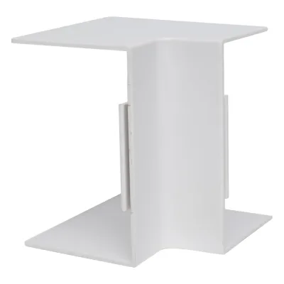 Esquinero Interior Color Blanco de PVC Auto Axtinguible, Para Canaleta TMK-4577 (5520-02001)