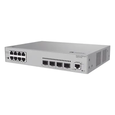 Switch de Acceso eKit Administrable Capa 2 / 8 Puertos Gigabit / 4 Puertos SFP / 1 Puerto de Consola / Gestión Gratuita desde la Nube / Libre de Licenciamiento