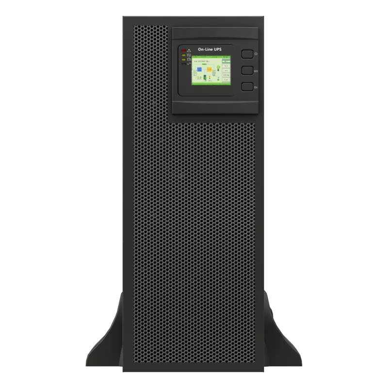 UPS de 25 KVA / 25 kW, Online Doble Conversión, 220 Vac L-L de Entrada 3 Fases, Entrada Hardwired, Onda Senoidal Pura, Torre o Rack