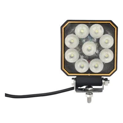 Luz de trabajo de 9 LED Bluetooth, 1500 Lumenes, 12-24 VCD