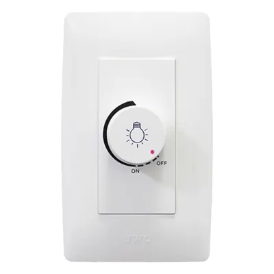 Dimmer Rotativo para Lamparas Incandescentes y/o Halógeno 300W / 127 V~ 60 Hz.